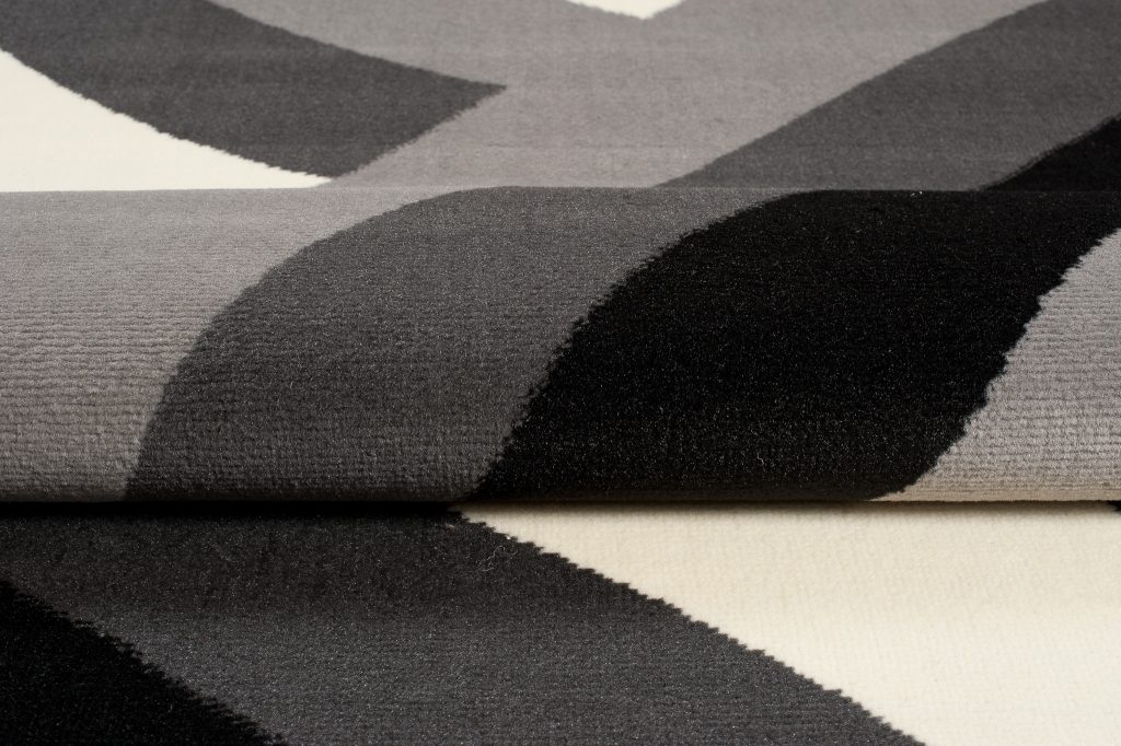 Alfombra Dream Gris Oscuro Crema Geométrico