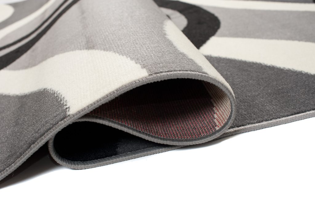 Alfombra Dream Gris Crema Geométrico Ondas