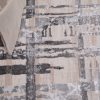 Alfombra Crystal Gris Claro Rayas Abstracto Efecto 3D