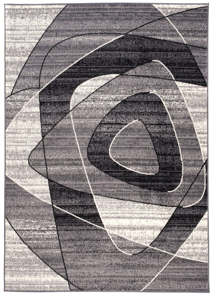 Alfombra Dream Geométrico Gris Triángulos