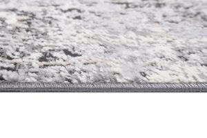 Alfombra Valley Gris Oscuro Vintage Rosetón