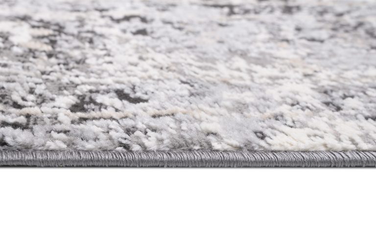 Alfombra Valley Gris Oscuro Vintage Rosetón