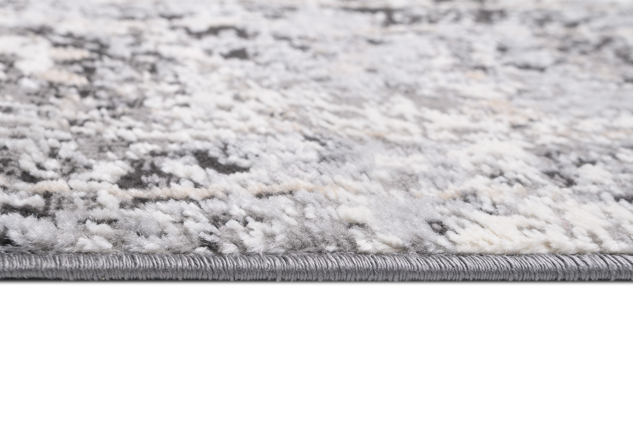 Alfombra Valley Gris Oscuro Vintage Rosetón