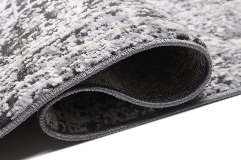 Alfombra Valley Gris Oscuro Vintage Rosetón