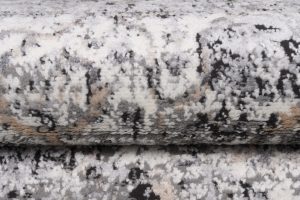 Alfombra Valley Gris Oscuro Vintage Rosetón