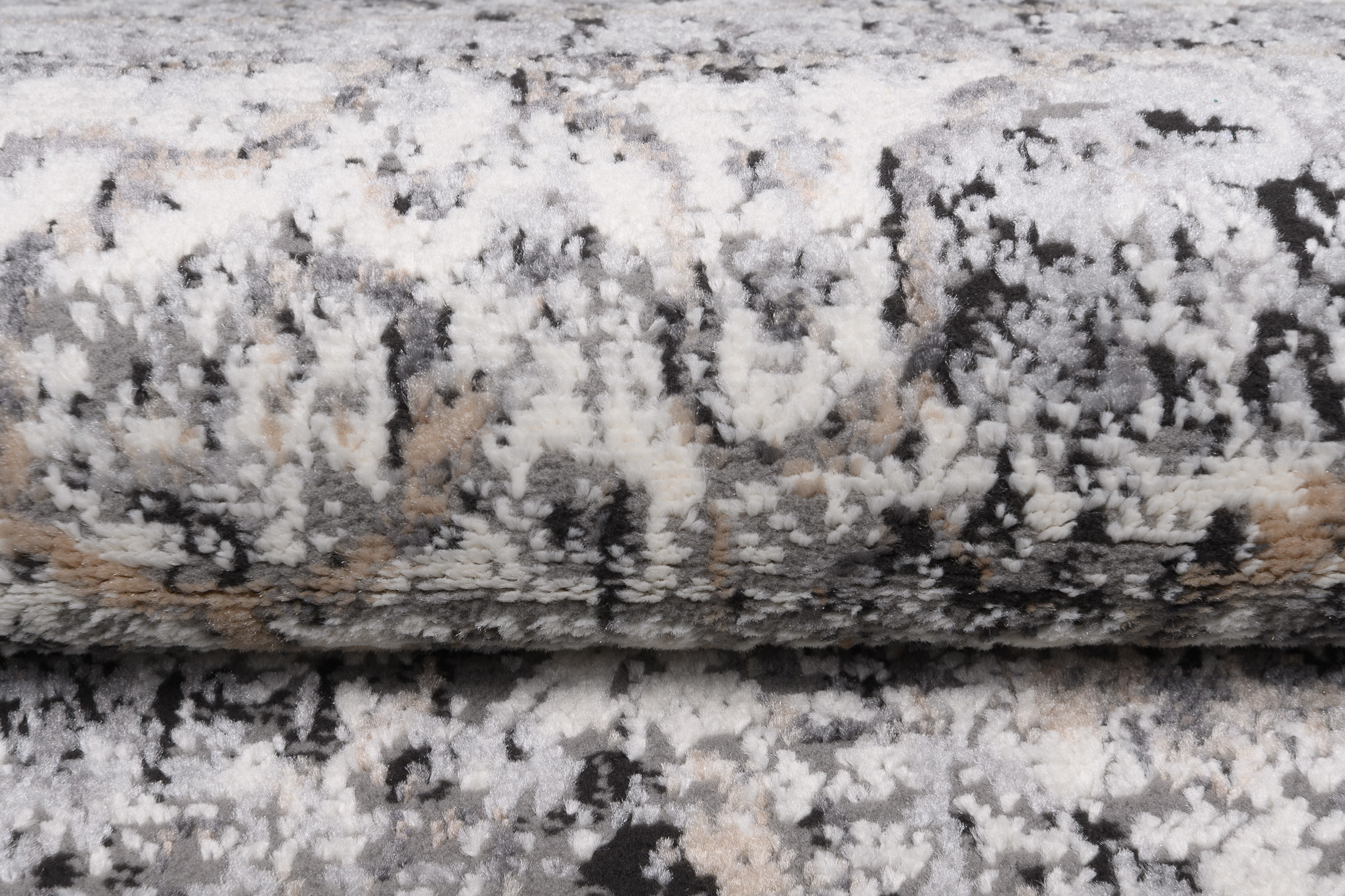 Alfombra Valley Gris Oscuro Vintage Rosetón