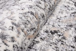 Alfombra Valley Gris Oscuro Vintage Rosetón