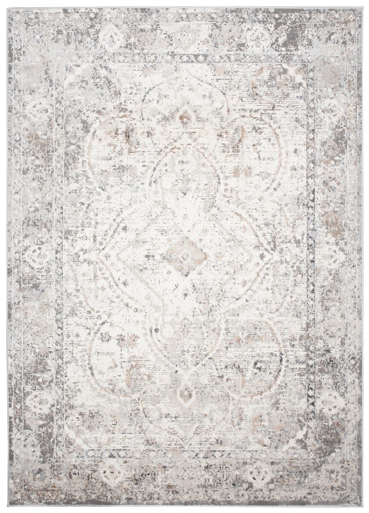 Alfombra Valley Gris Ornamental Vintage