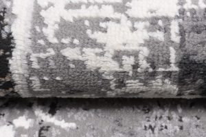 Alfombra Valley Gris Vintage Floral Rosetón