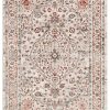 Alfombra Retro Cobre Gris Ornamental Vintage