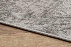 Alfombra Crystal Gris Claro Moteado Líneas Efecto 3D