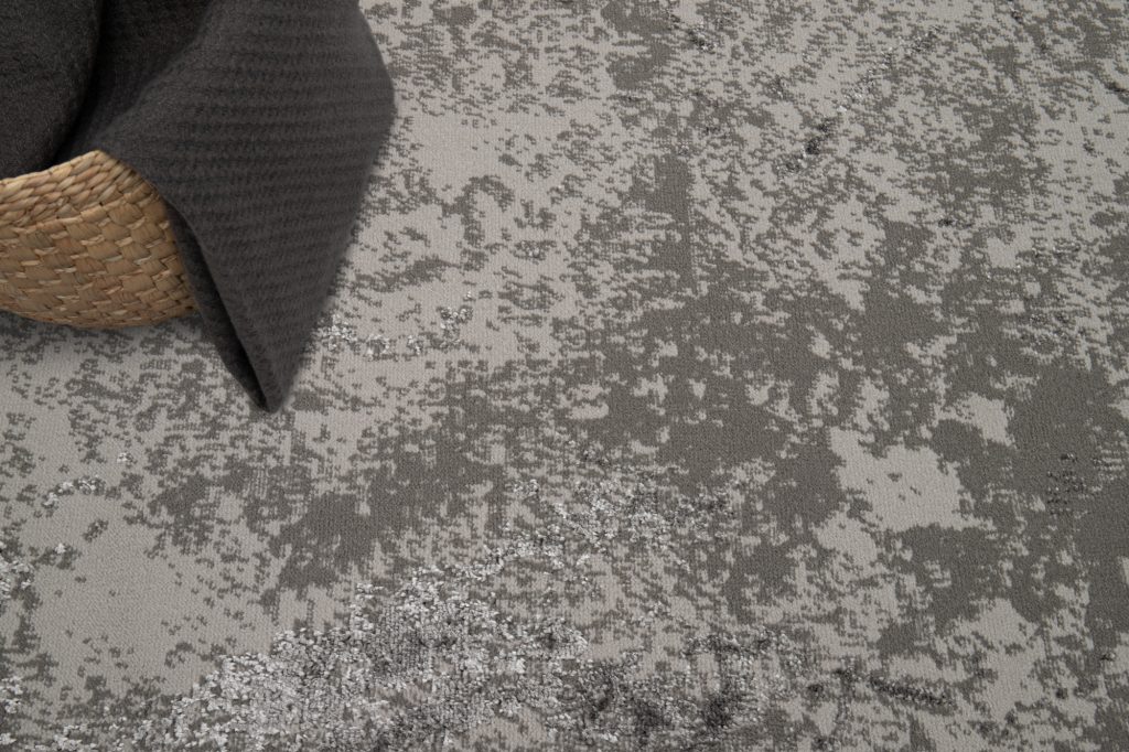 Alfombra Crystal Gris Claro Mármol Efecto 3D