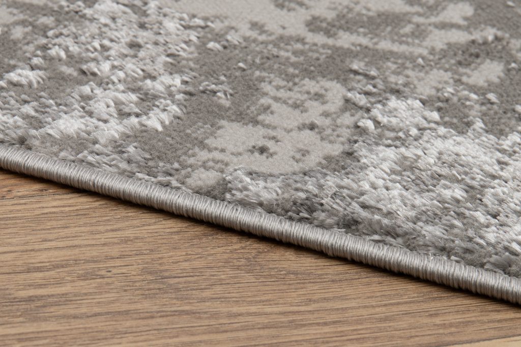 Alfombra Crystal Gris Claro Mármol Efecto 3D