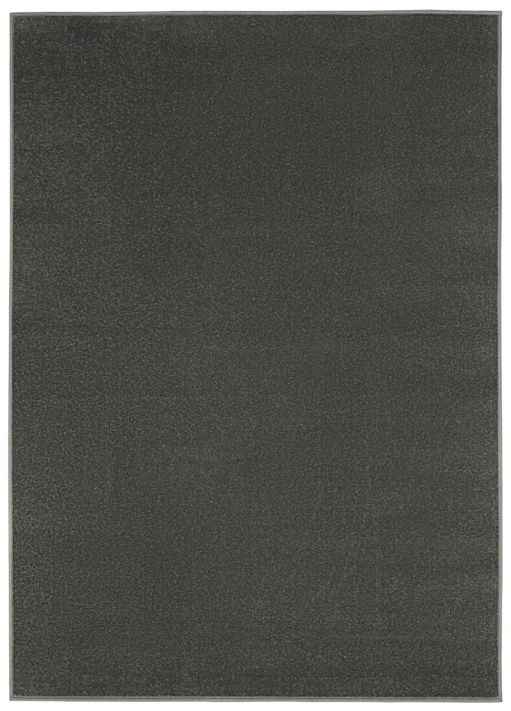 Alfombra Mono Interior Exterior Gris Oscuro