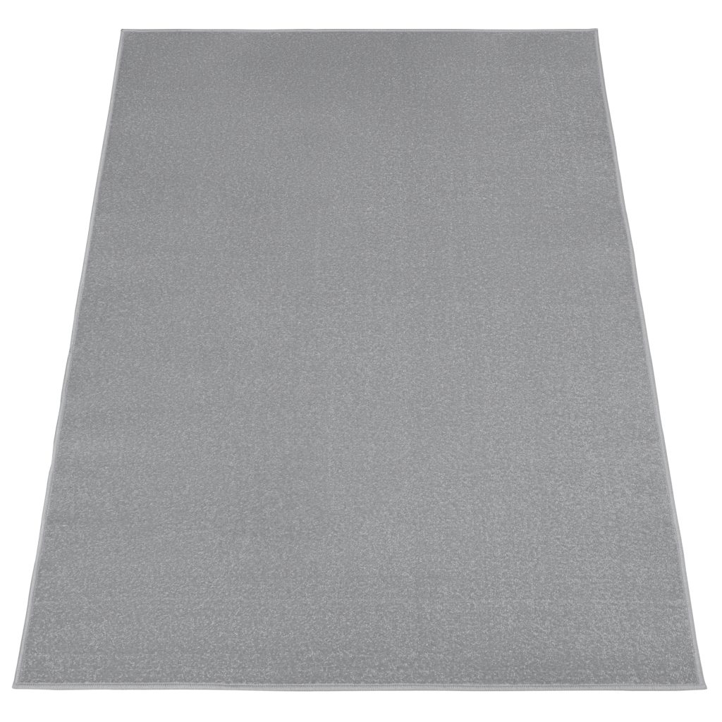Alfombra Mono Interior Exterior Gris Claro