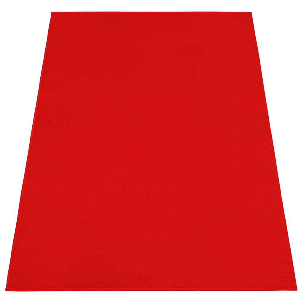 Alfombra Mono Interior Exterior Rojo