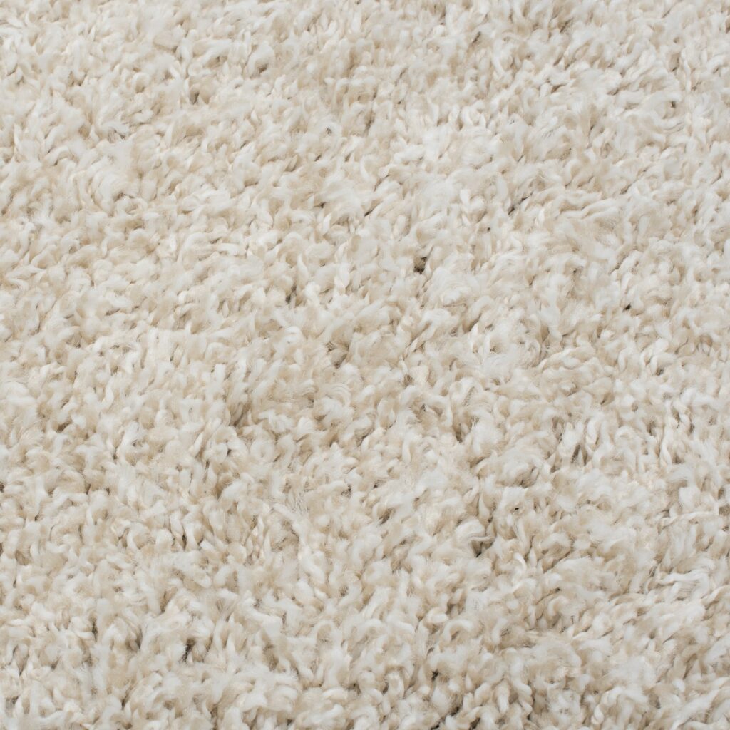 Alfombra Essence Shaggy Unicolor Beige Claro
