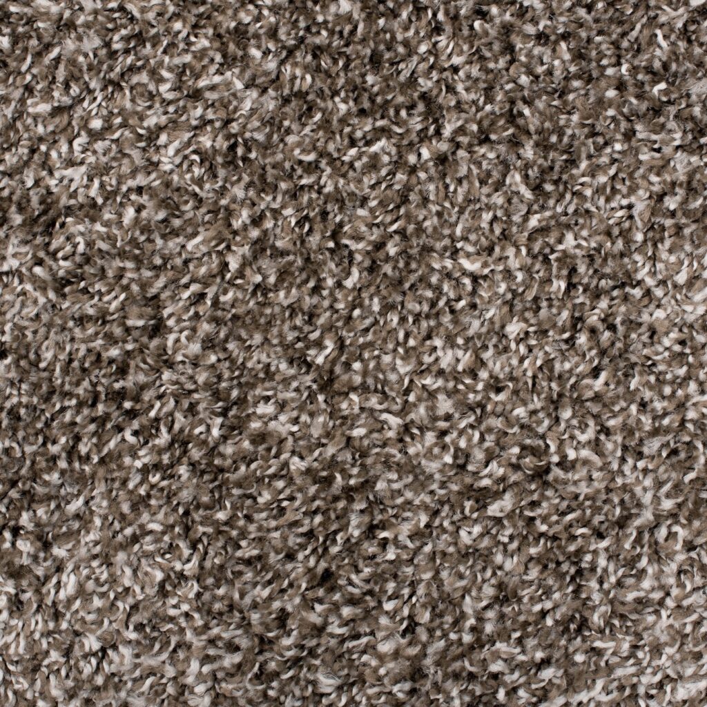 Alfombra Essence Shaggy Unicolor Taupe Gris Melange