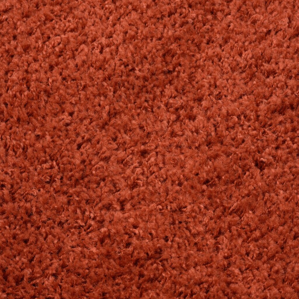 Alfombra Essence Shaggy Unicolor Terracota