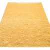 Alfombra Essence Shaggy Unicolor Mostaza