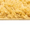 Alfombra Essence Shaggy Unicolor Mostaza