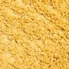 Alfombra Essence Shaggy Unicolor Mostaza