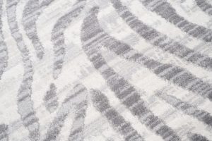 Alfombra Valley Gris Abstracto Rayas Cebra