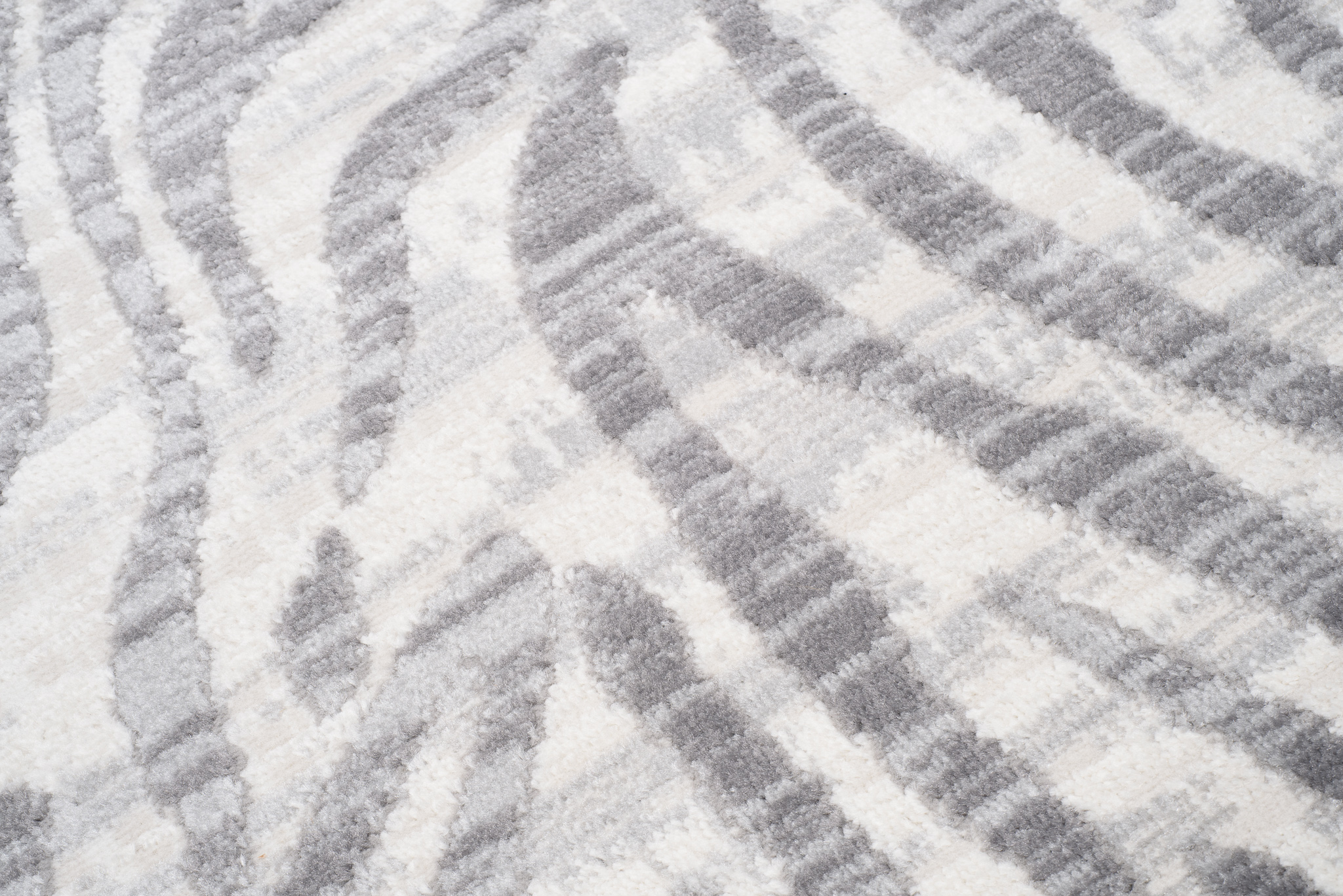 Alfombra Valley Gris Abstracto Rayas Cebra