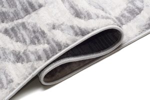 Alfombra Valley Gris Abstracto Rayas Cebra