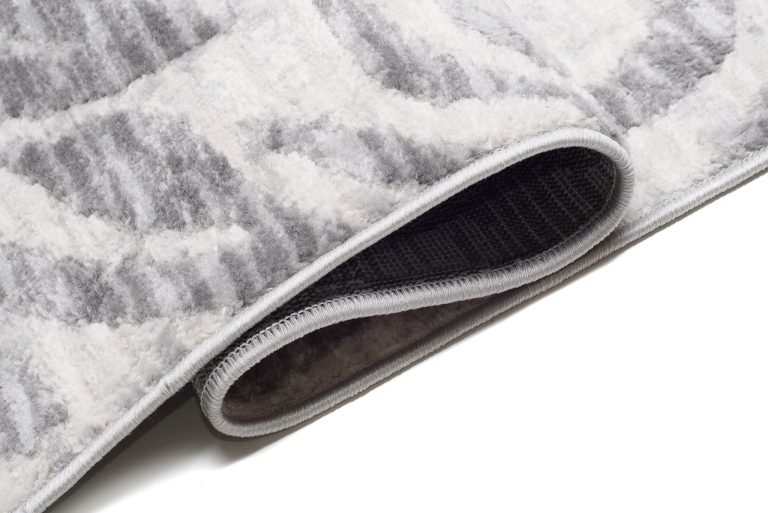 Alfombra Valley Gris Abstracto Rayas Cebra