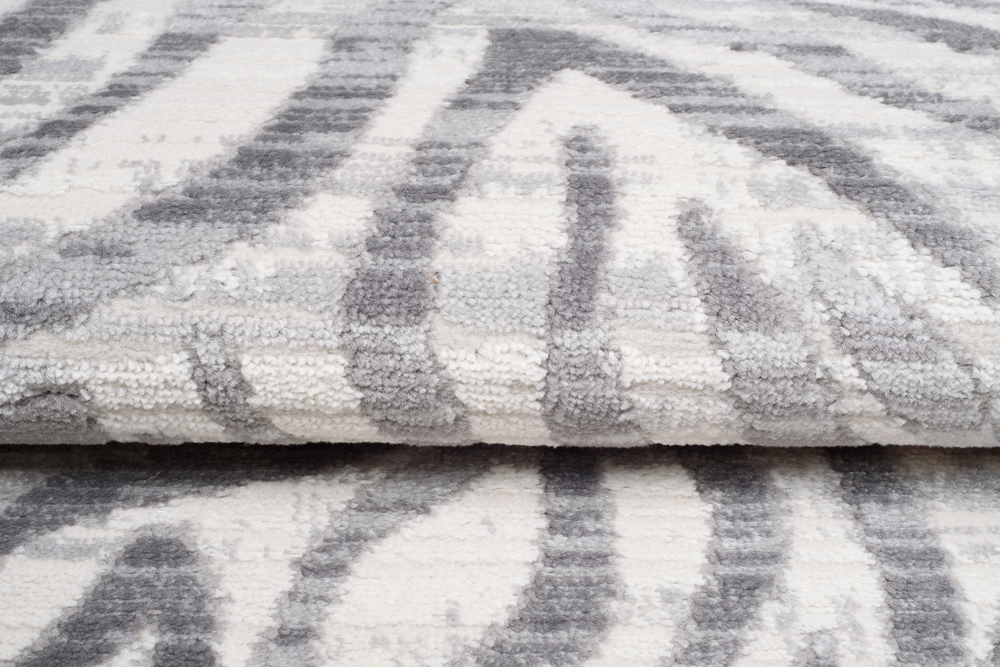 Alfombra Valley Gris Abstracto Rayas Cebra