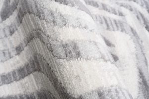 Alfombra Valley Gris Abstracto Rayas Cebra