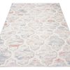 Alfombra Valley Gris Salmón Trellis Marroquí