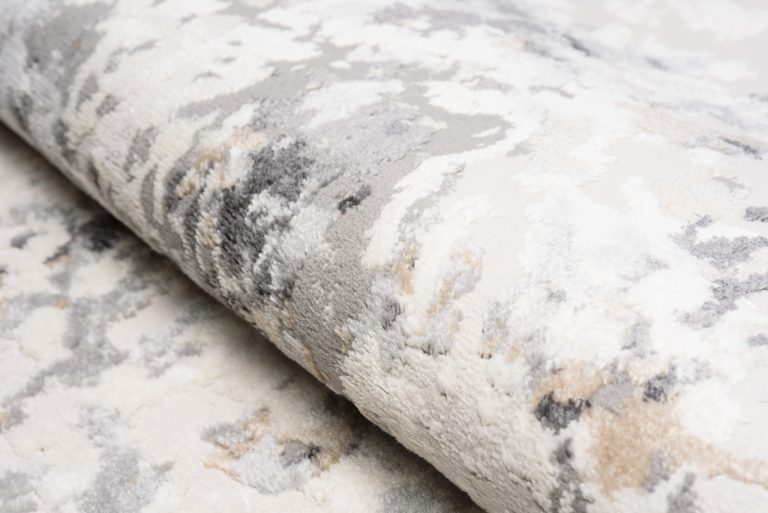 Alfombra Valley Gris Rojo Ladrillo Vintage Trellis