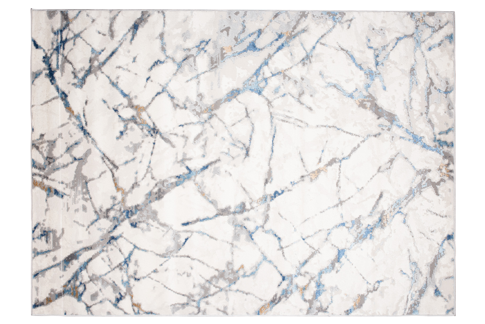 Alfombra Valley Gris Azul Moderno Líneas