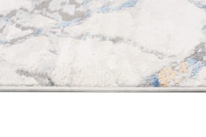 Alfombra Valley Gris Azul Moderno Líneas