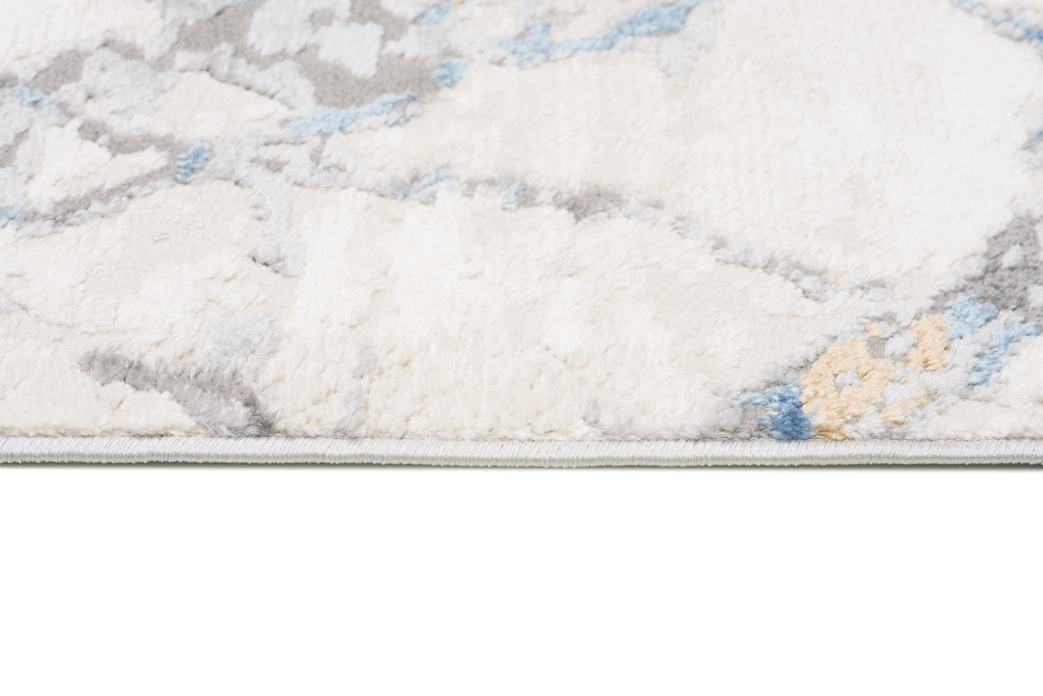 Alfombra Valley Gris Azul Moderno Líneas