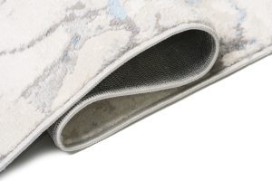 Alfombra Valley Gris Azul Moderno Líneas