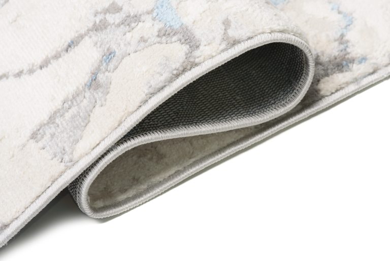 Alfombra Valley Gris Azul Moderno Líneas