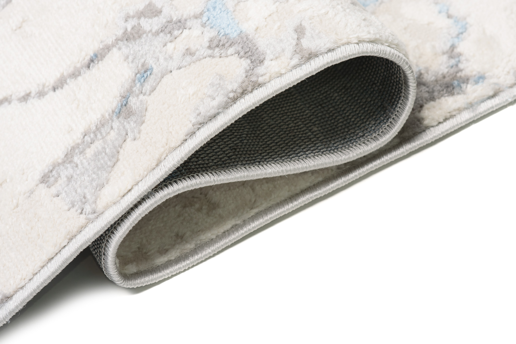 Alfombra Valley Gris Azul Moderno Líneas