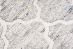 Alfombra Valley Gris Azul Trellis Marroquí