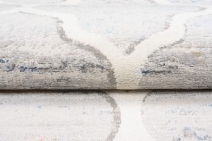 Alfombra Valley Gris Azul Trellis Marroquí