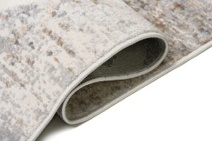 Alfombra Valley Gris Cobre Geométrico Enrejado