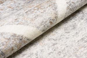 Alfombra Valley Gris Cobre Geométrico Enrejado