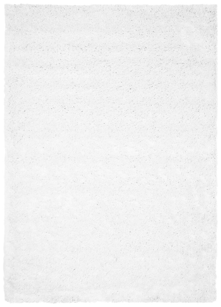 Alfombra Essence Shaggy Unicolor Crema