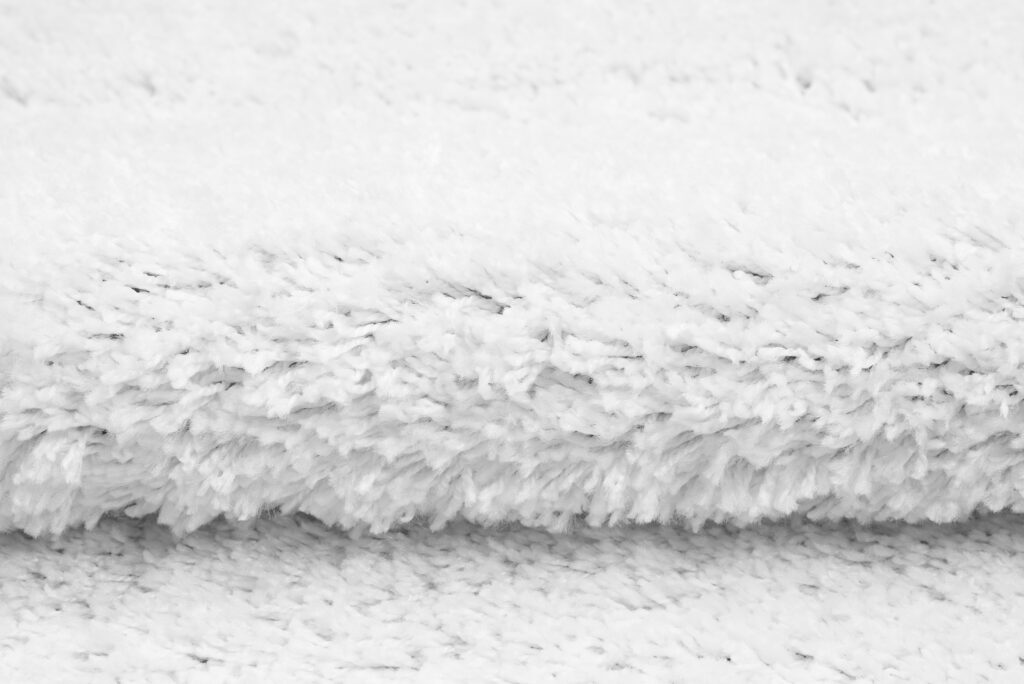Alfombra Essence Shaggy Unicolor Crema