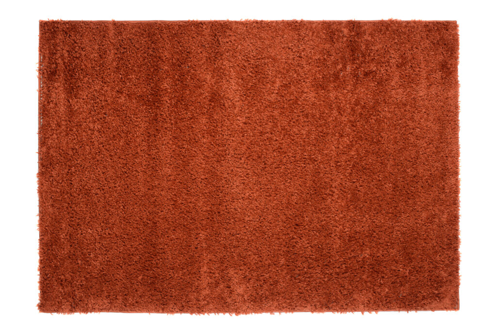 Alfombra Essence Shaggy Unicolor Terracota