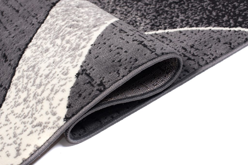 Alfombra Dream Moderno Gris Oscuro Ondas
