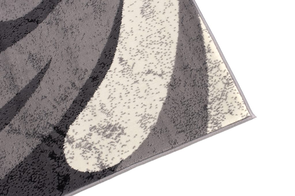Alfombra Dream Abstracto Gris Ondas Finas