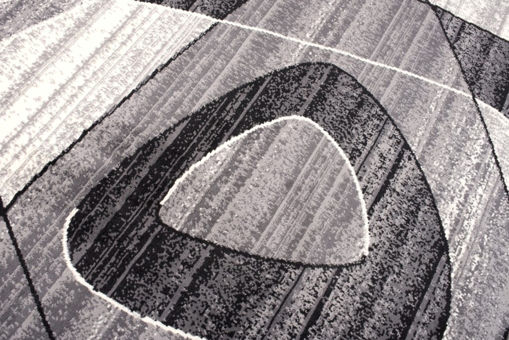 Alfombra Dream Geométrico Gris Triángulos
